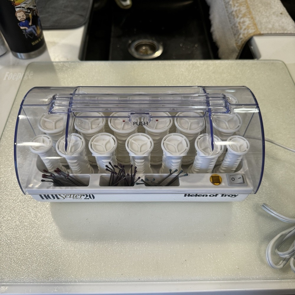 Helen Of Troy Hotsetter Pro 20 #1321 Electric Hot Roller Curler Set NO BOX